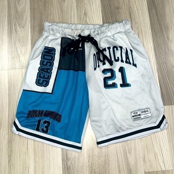 boohooMAN Palm Springs Men’s Basketball shorts Size Small - Picture 1 of 5